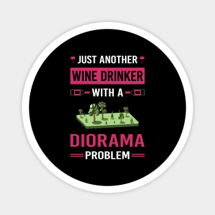 Wine Drinker Diorama Dioramas Magnet
